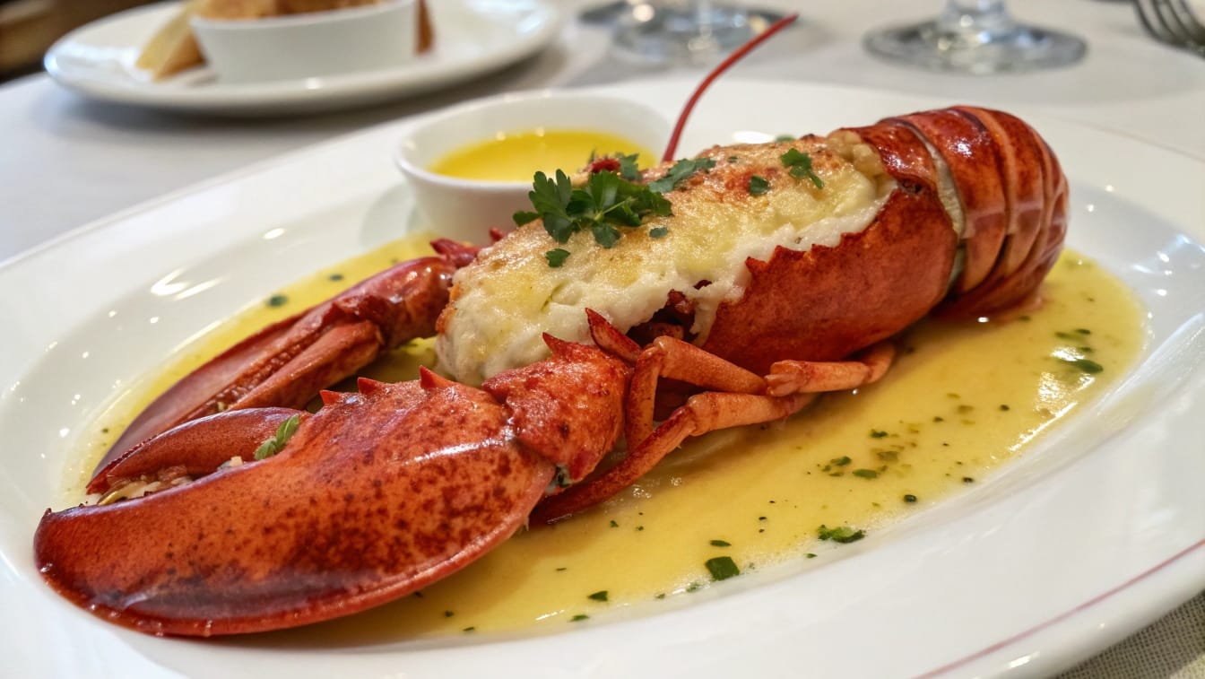 Butter Poached Lobster