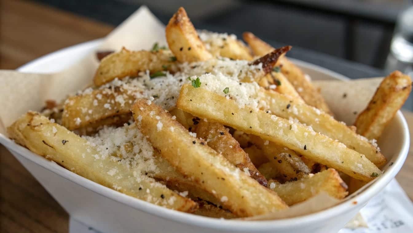 crispy parmesan truffle