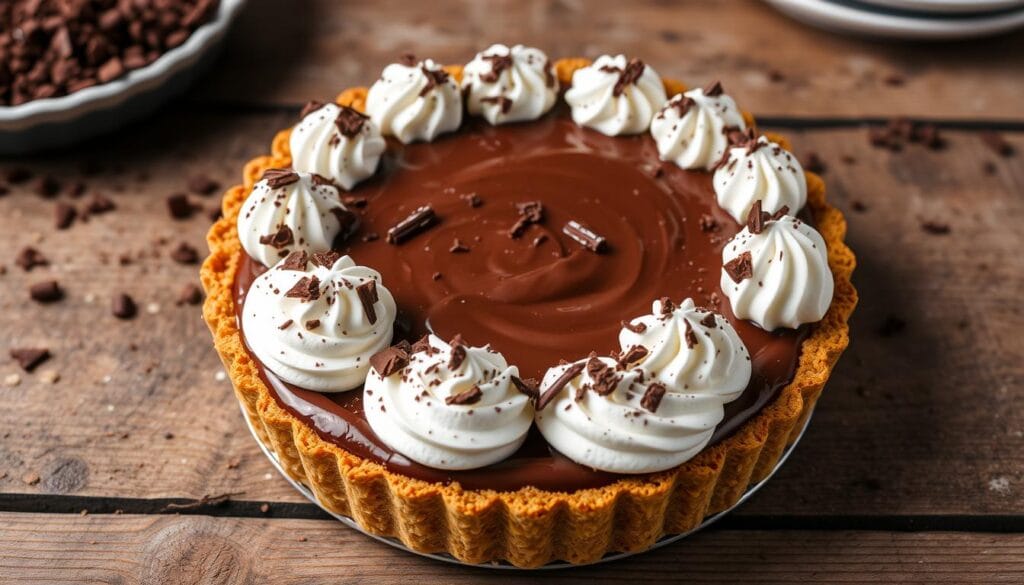 3 ingredient no-bake chocolate pie 3 ingredient no-bake chocolate pie