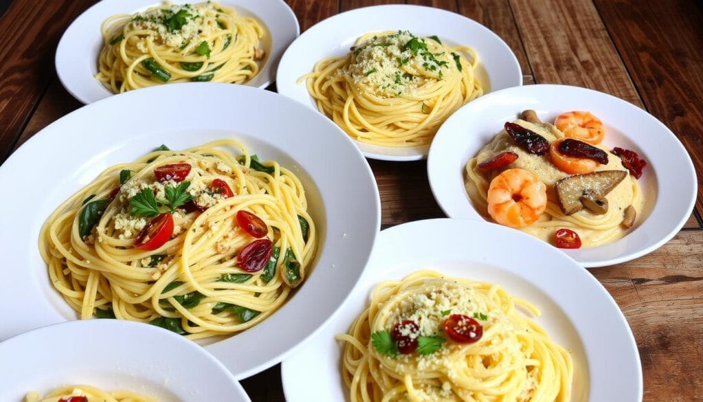 Alfredo Spaghetti Variations Alfredo Spaghetti Variations