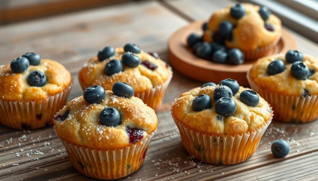 Blueberry yogurt muffins Blueberry yogurt muffins