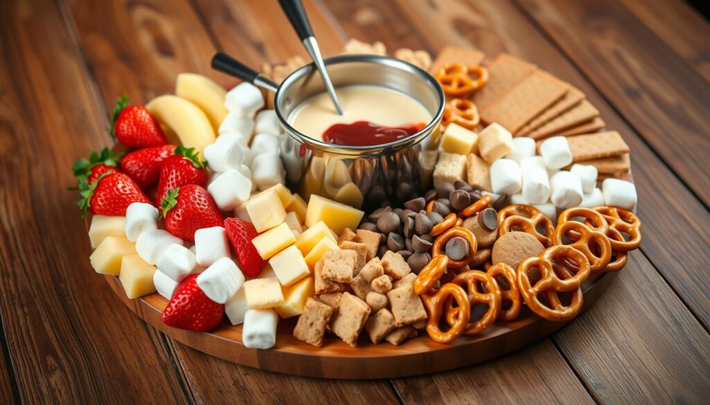 Cheesecake Fondue Dippers