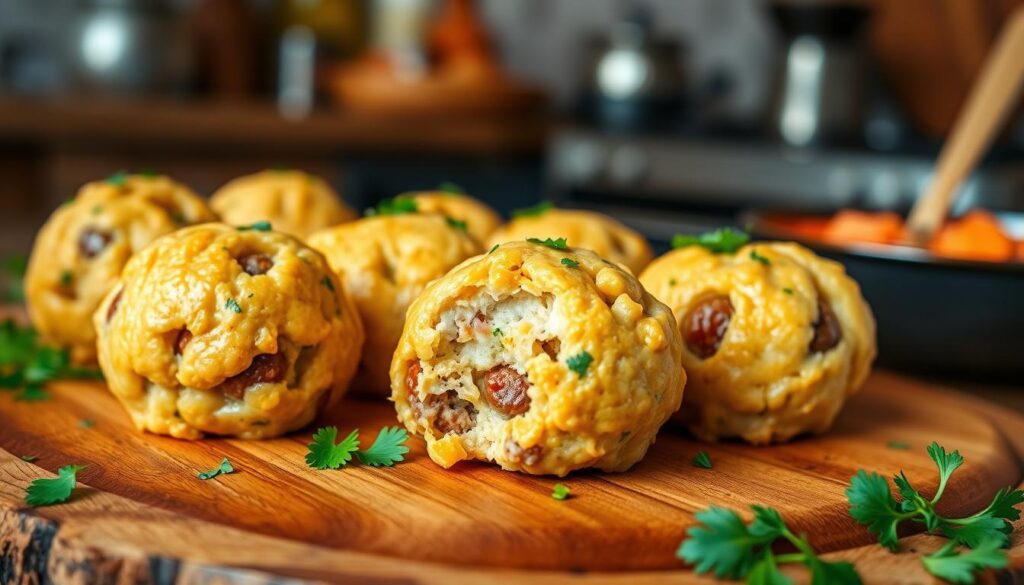 Cream Cheese Sausage Balls