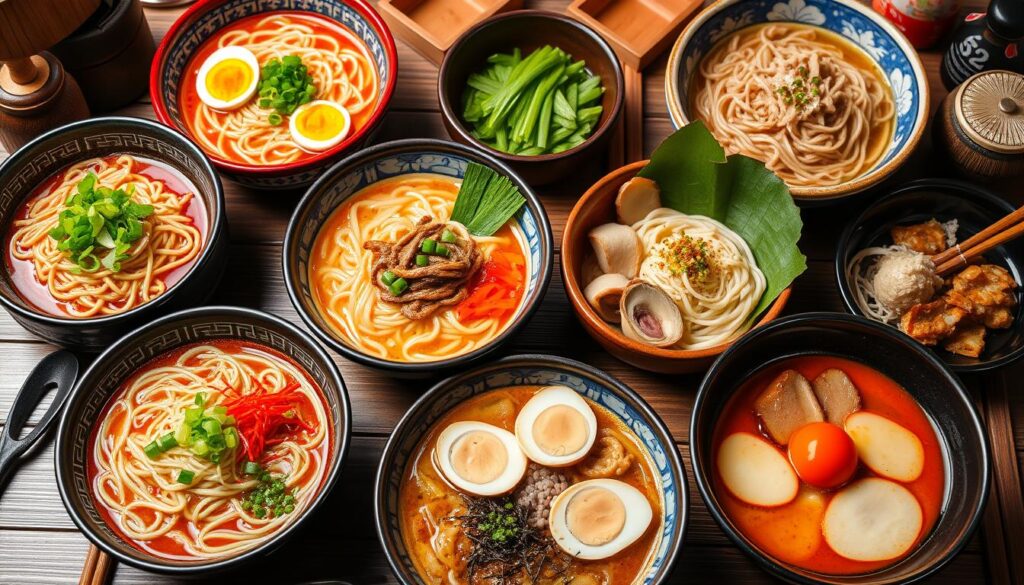 Japanese Noodle Varieties