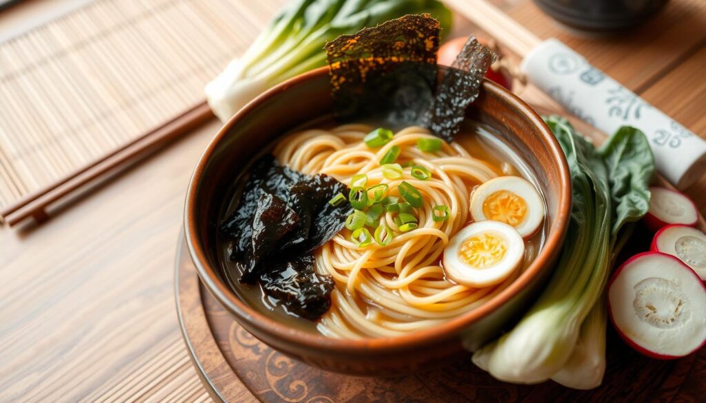 Japanese buckwheat noodles