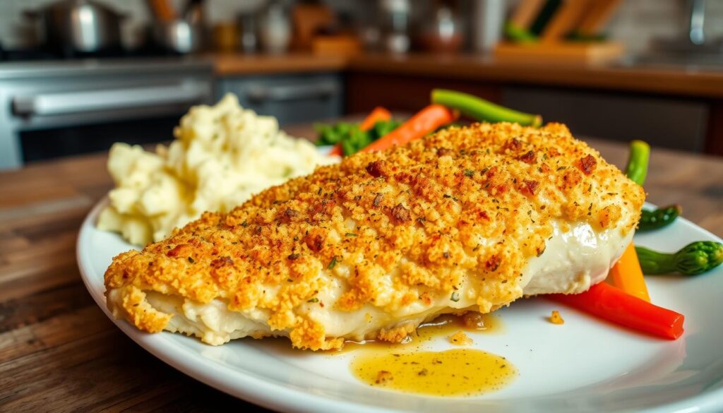 Longhorn Parmesan Crusted Chicken