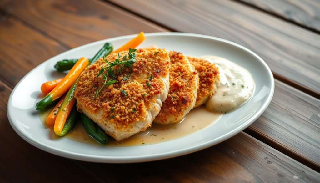 Longhorn Parmesan Crusted Chicken