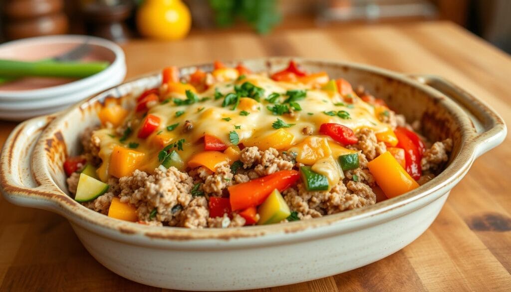 Low-Carb Turkey Casserole Low-Carb Turkey Casserole