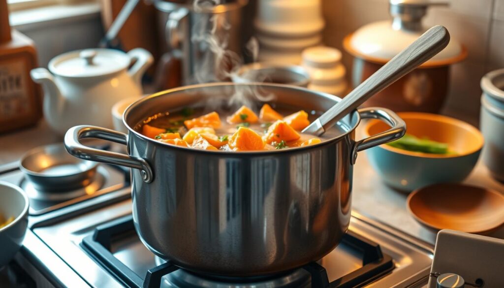 Reheating Salmon Soup