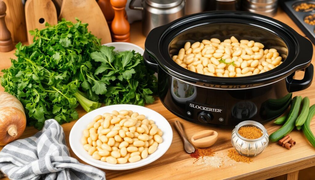 Slow Cooker Lima Beans