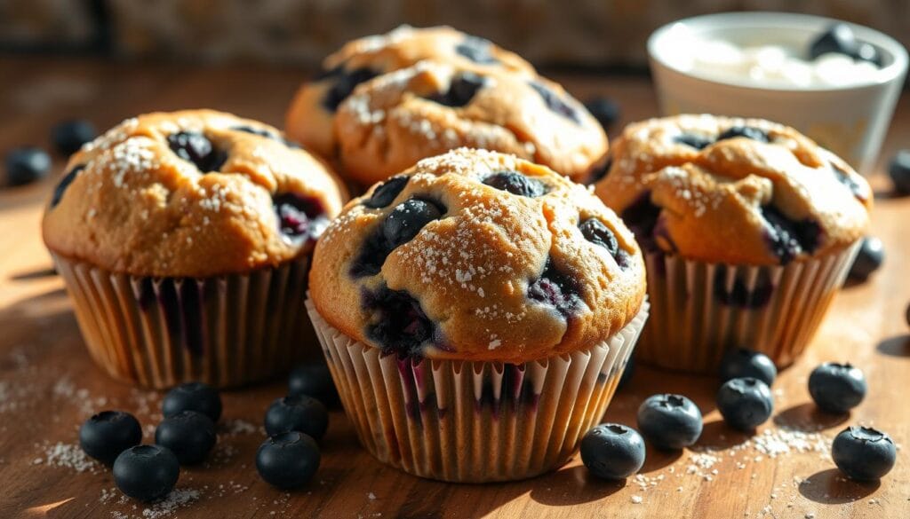 blueberry yogurt muffins blueberry yogurt muffins