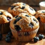 blueberry yogurt muffins