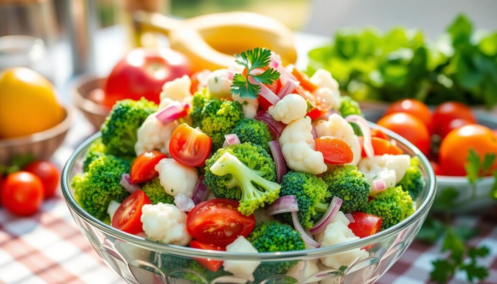 broccoli cauliflower salad