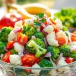 broccoli cauliflower salad