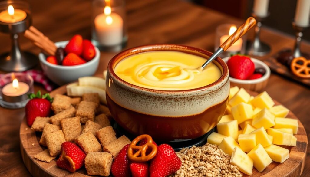 cheesecake fondue