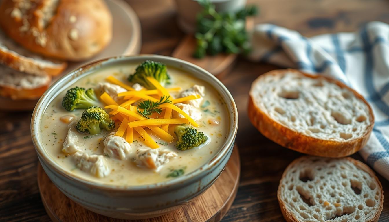 chicken broccoli cheddar soup