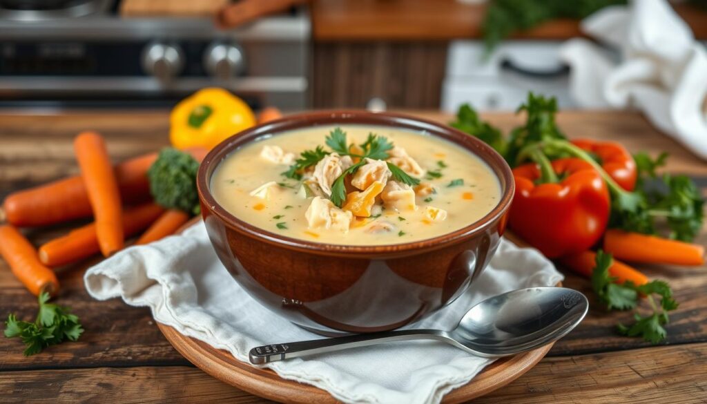 chicken broccoli soup