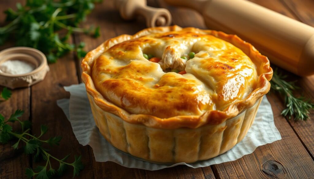 chicken pot pie with cream of chicken soup