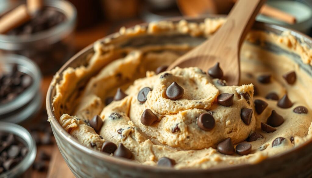 chocolate chip cookie dough