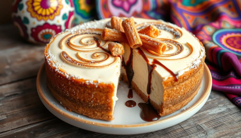 churro cheesecake