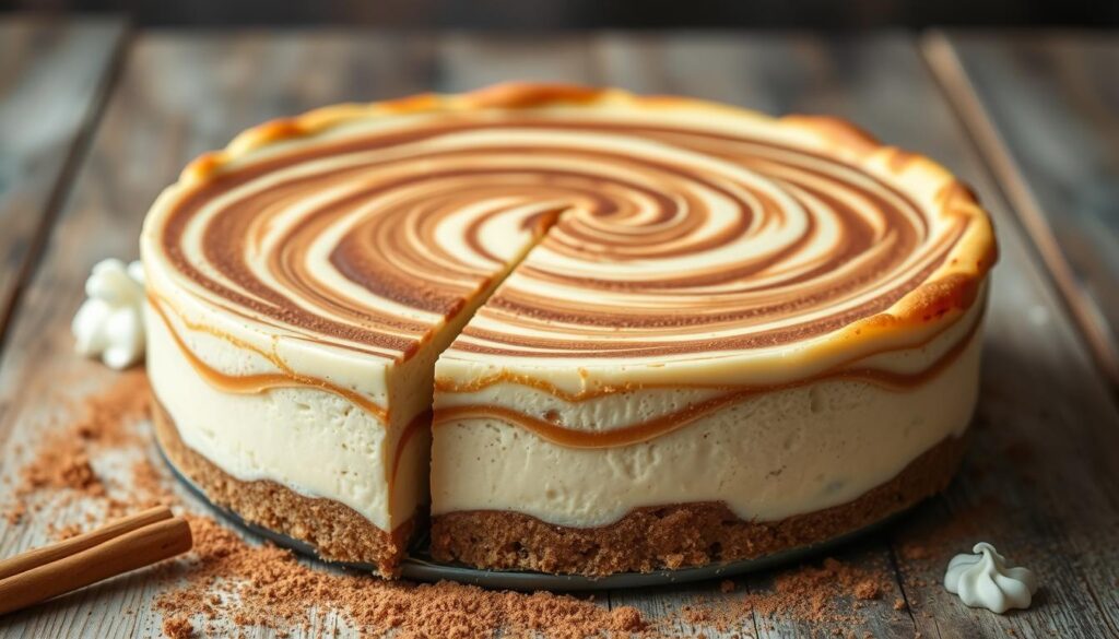 cinnamon swirl cheesecake