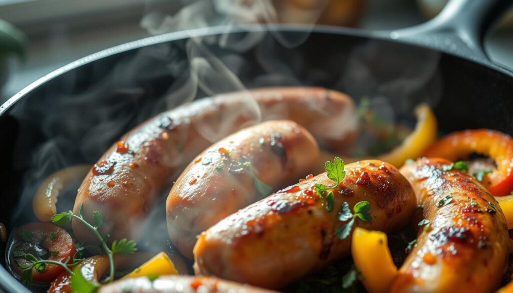 cooking turkey sausage