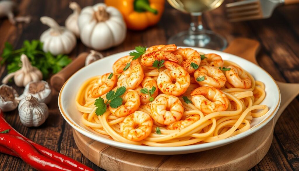 creamy cajun shrimp pasta