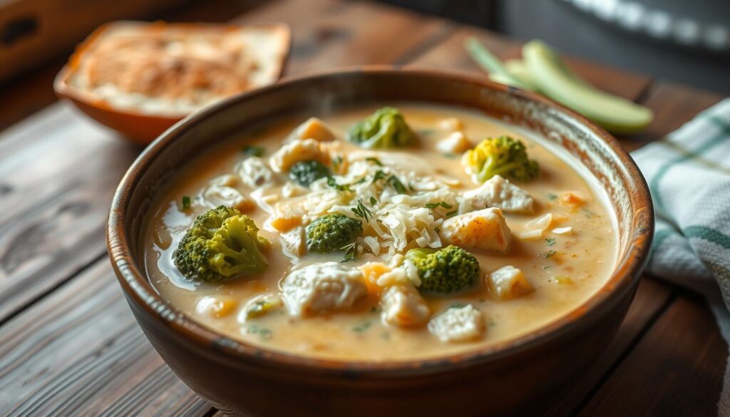 creamy chicken broccoli soup