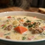 creamy parmesan italian sausage soup
