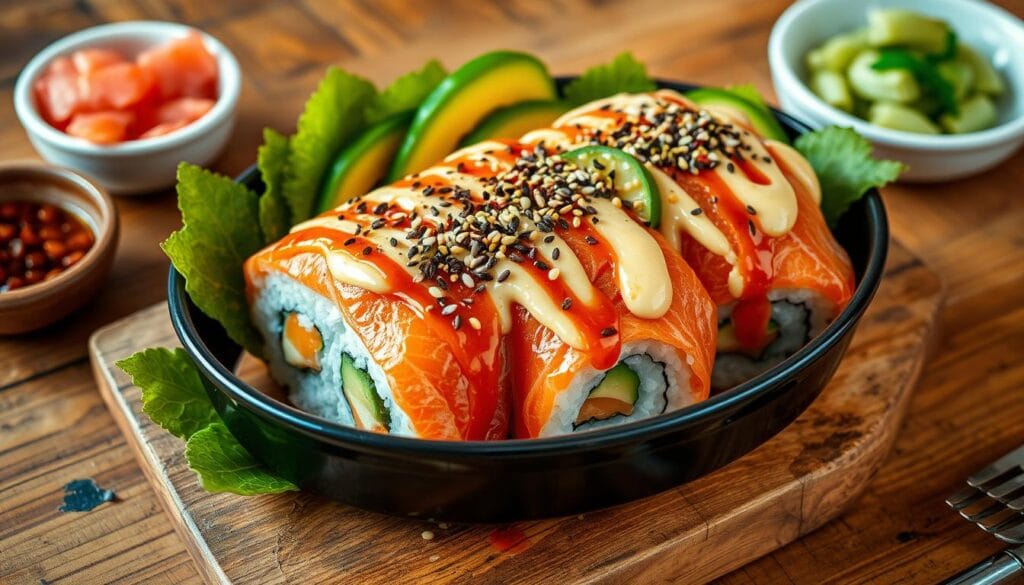 easy salmon sushi bake recipe easy salmon sushi bake recipe