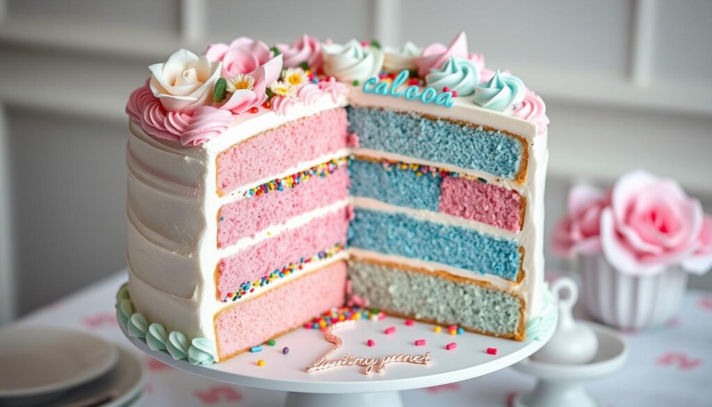 gender reveal cake filling ideas