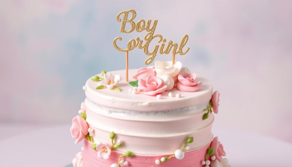 gender reveal cake ideas