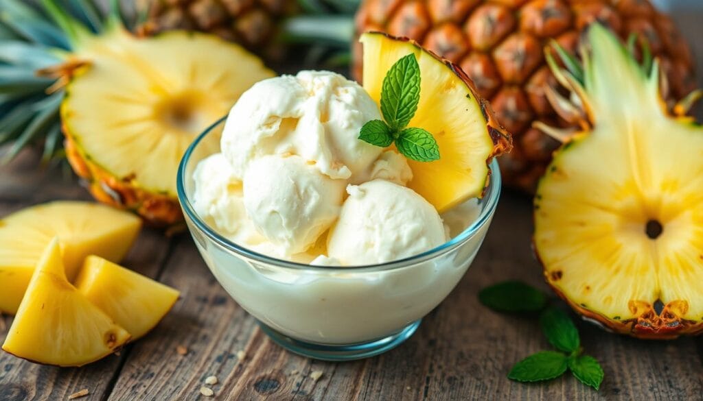 homemade pineapple ice cream homemade pineapple ice cream