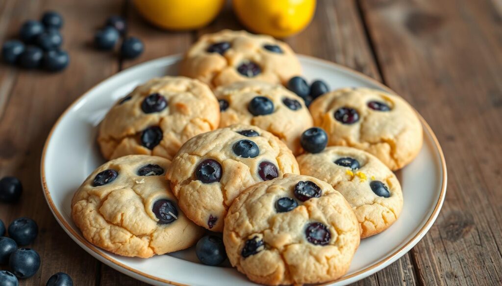 lemon blueberry cookies