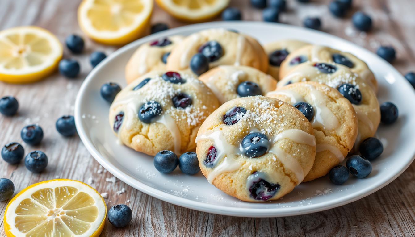 lemon blueberry cookies