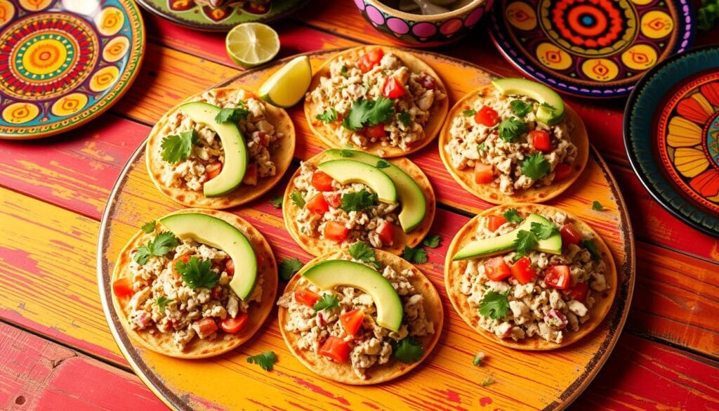mexican tuna salad tostadas mexican tuna salad tostadas