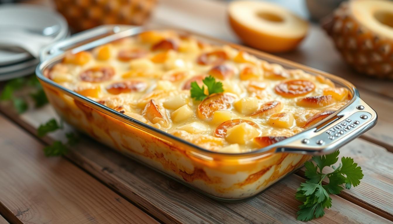 pineapple cheese casserole