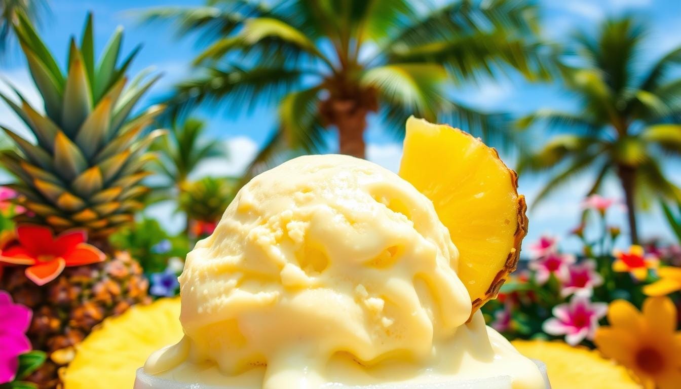 pineapple ice cream