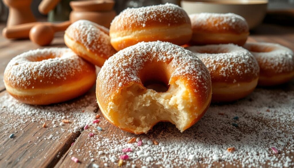 powdered sugar donuts powdered sugar donuts