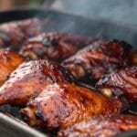 smoked chicken thigh