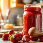 strawberry puree