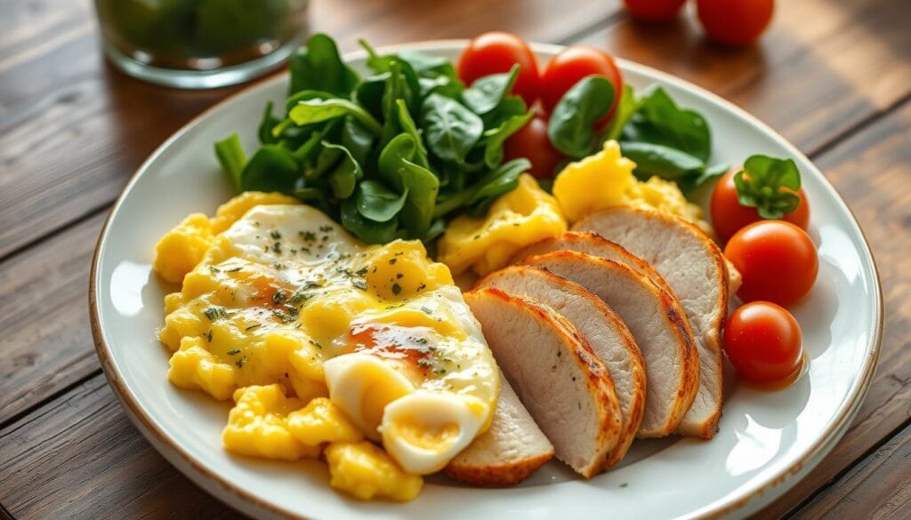 turkey and egg breakfast turkey and egg breakfast