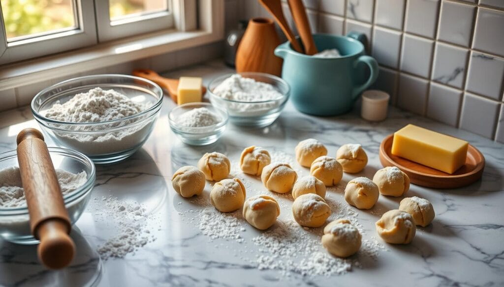 Butterball Cookies Preparation Butterball Cookies Preparation
