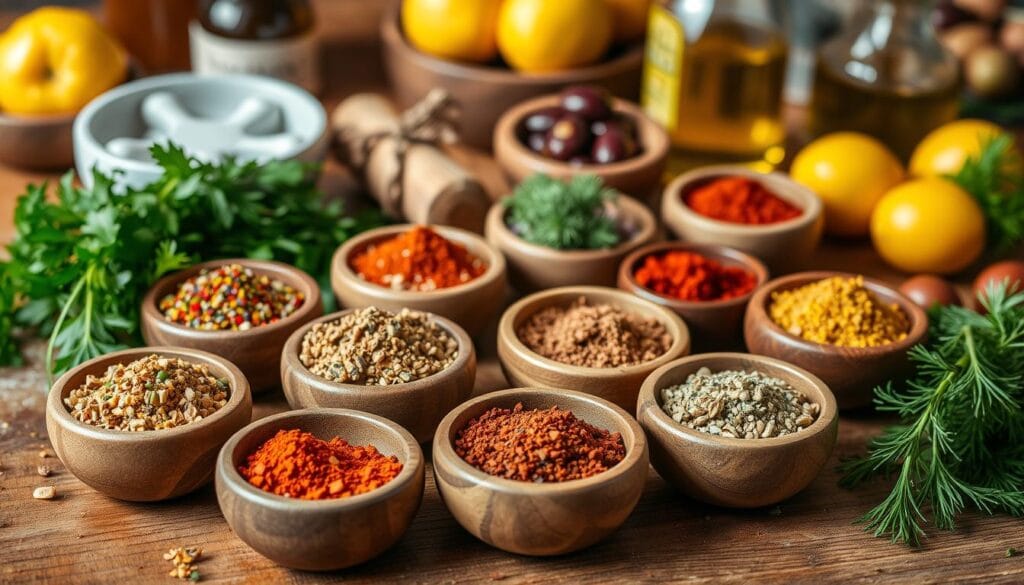 Mediterranean-inspired egg seasonings Mediterranean-inspired egg seasonings