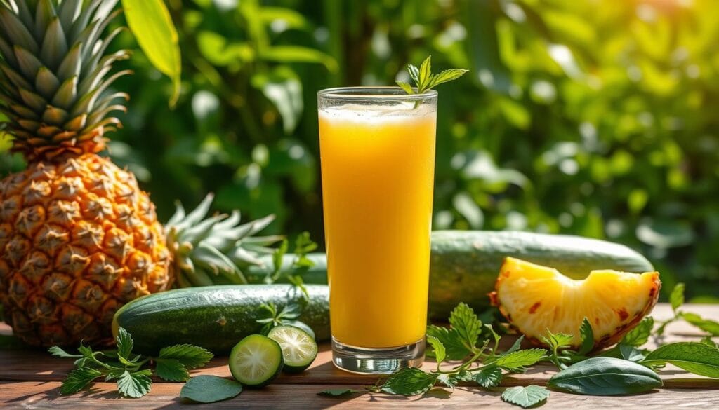 Pineapple Cucumber Detox Juice Benefits Pineapple Cucumber Detox Juice Benefits