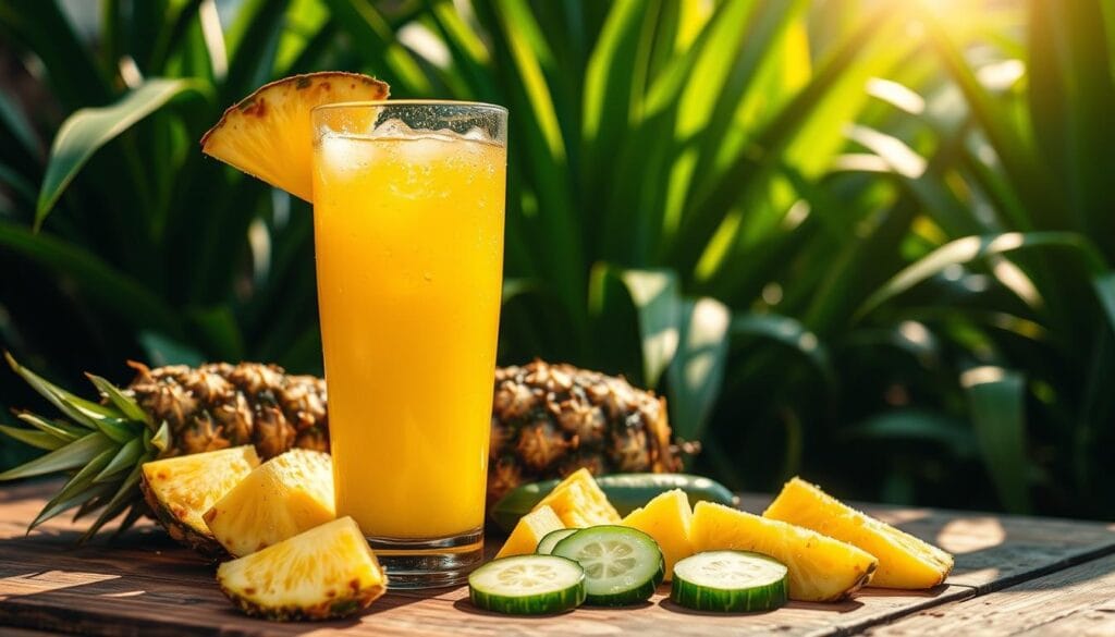 Pineapple Cucumber Hydration Pineapple Cucumber Hydration