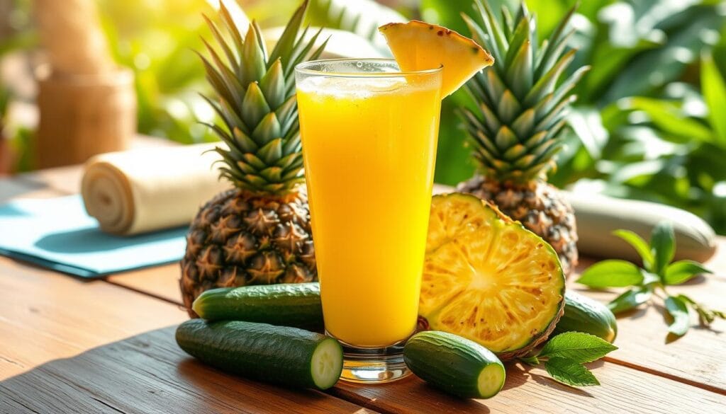 Pineapple Cucumber Juice Health Benefits Pineapple Cucumber Juice Health Benefits
