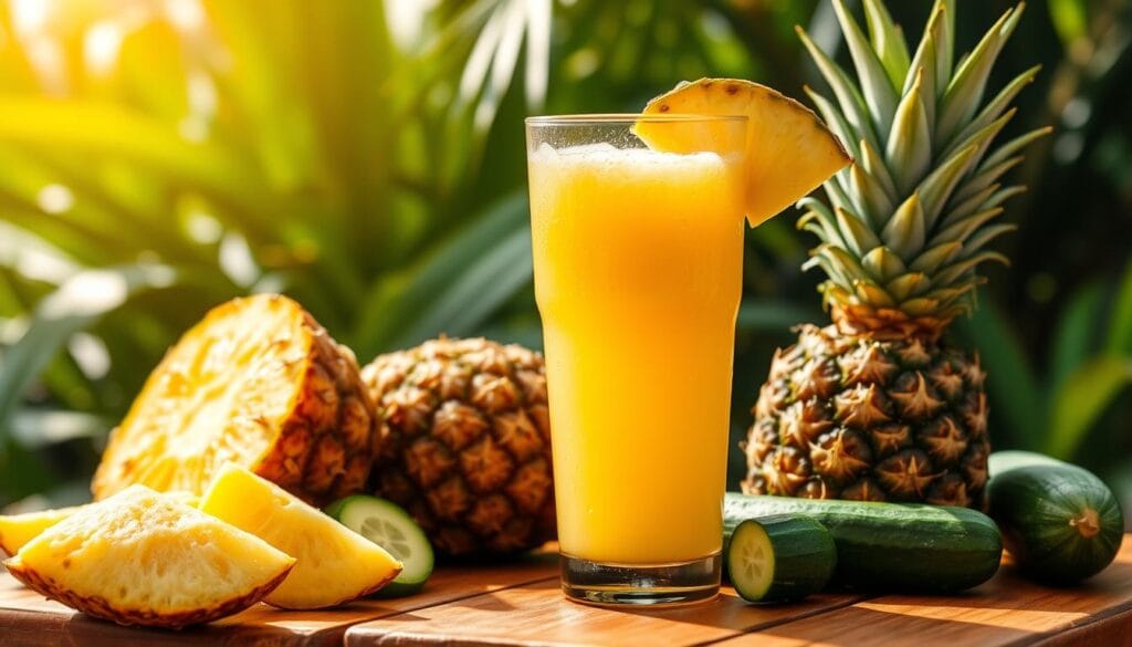 Pineapple and Cucumber Juice Nutrition Pineapple and Cucumber Juice Nutrition