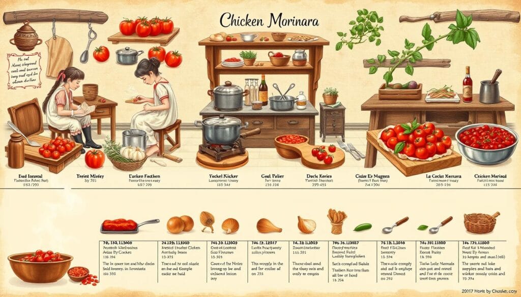 chicken marinara history chicken marinara history