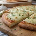 garlic bread pizza